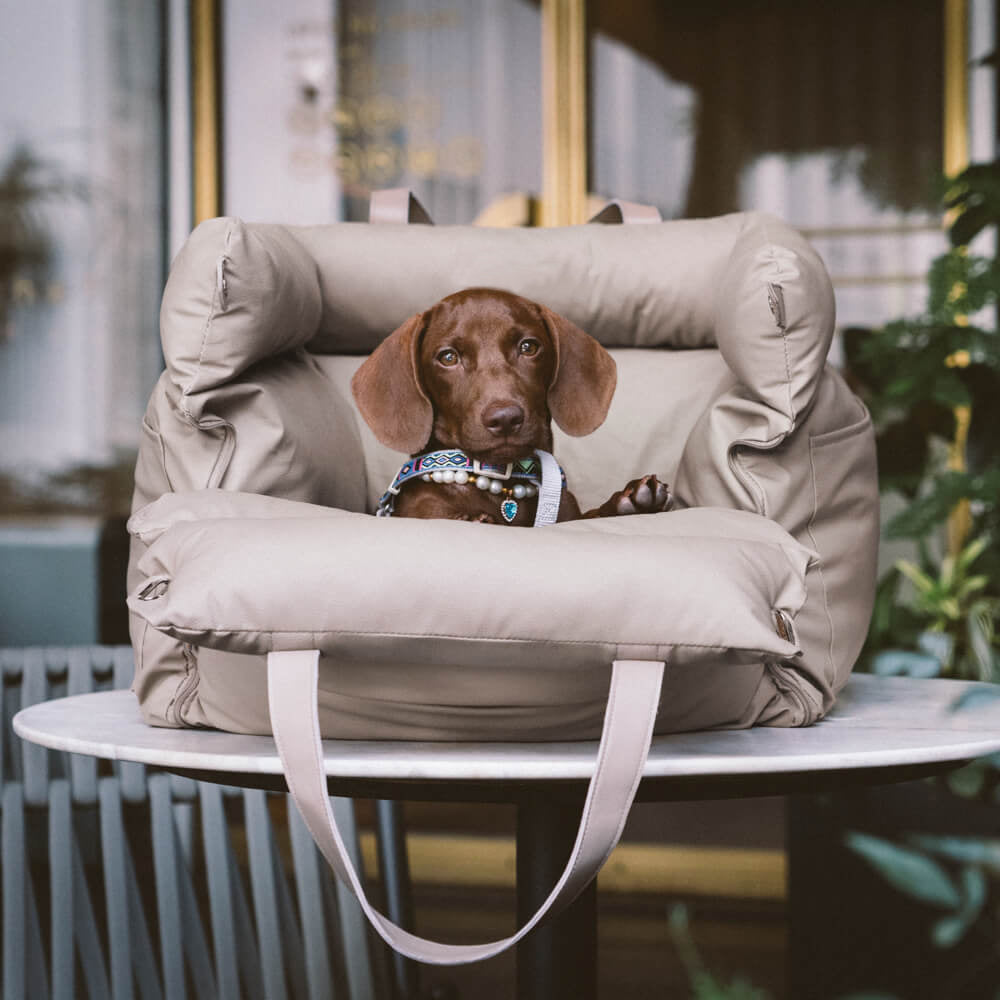 Deluxe Bil Hundekurv I Flere Farver