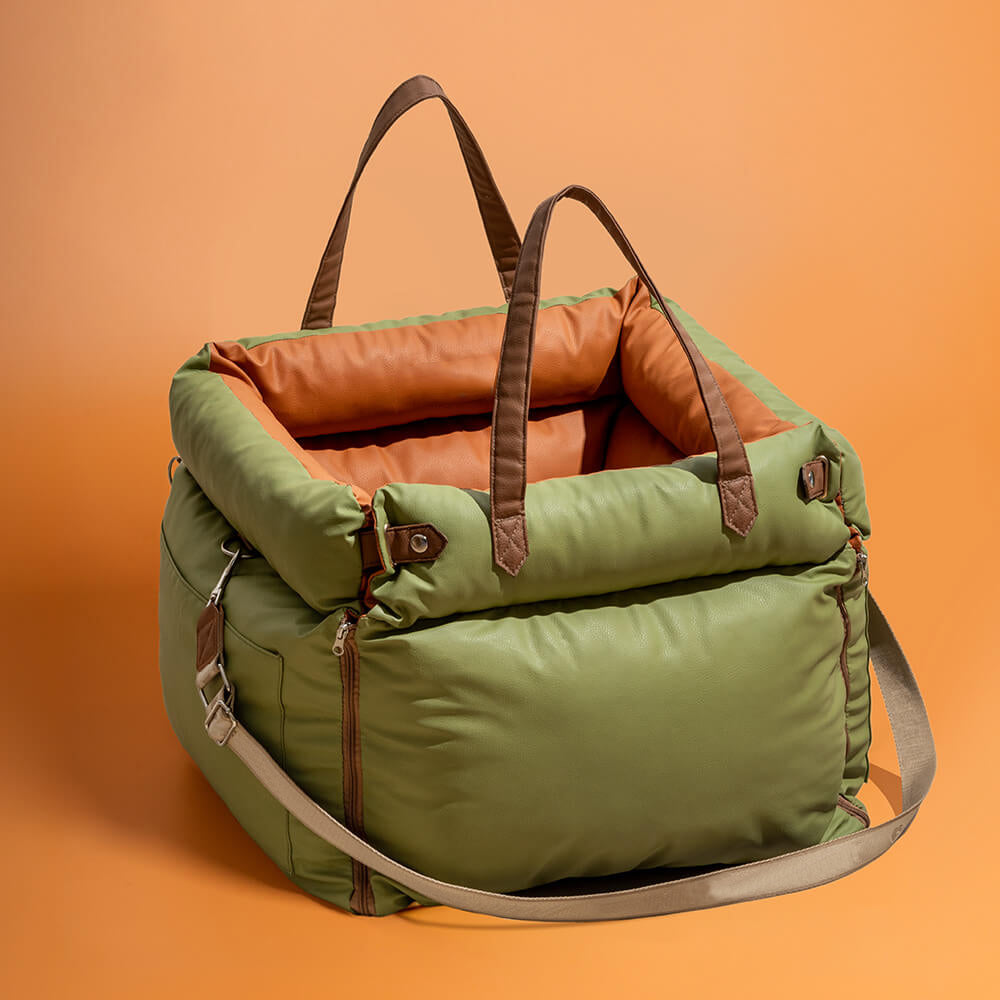 Deluxe Bil Hundekurv I Flere Farver
