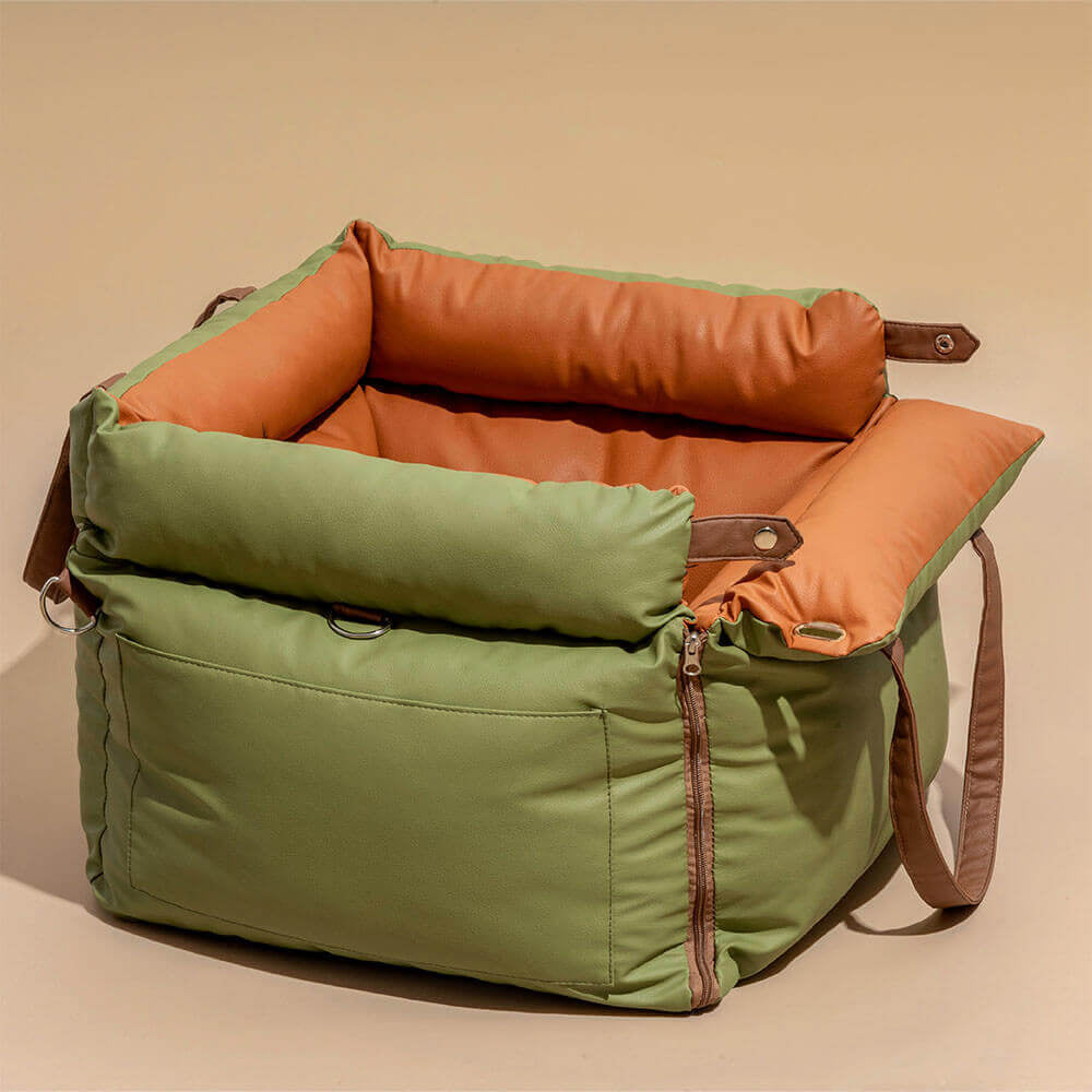 Deluxe Bil Hundekurv I Flere Farver