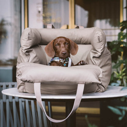 Deluxe Bil Hundekurv I Flere Farver